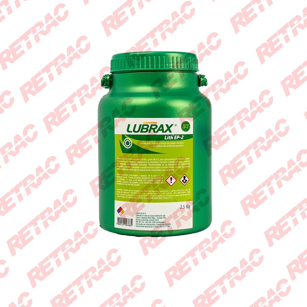 GRASA LUBRAX LITH EP2 LITIO NLGI 2 2.5 KG